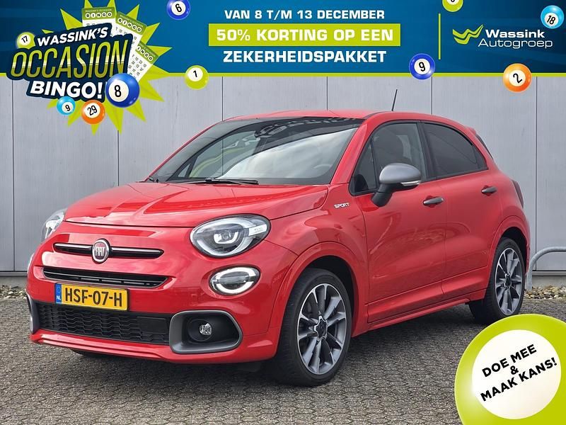 Rood Gebruikt 2021 Fiat 500X Sport SUV | € 21.950 (Eerlijke prijs) - Afbeelding 1/4