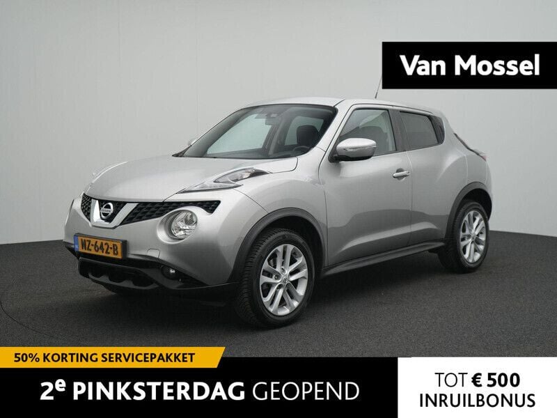 Grijs Gebruikt 2017 Nissan Juke Acenta SUV | € 9.900 (Goede deal) - Afbeelding 1/4