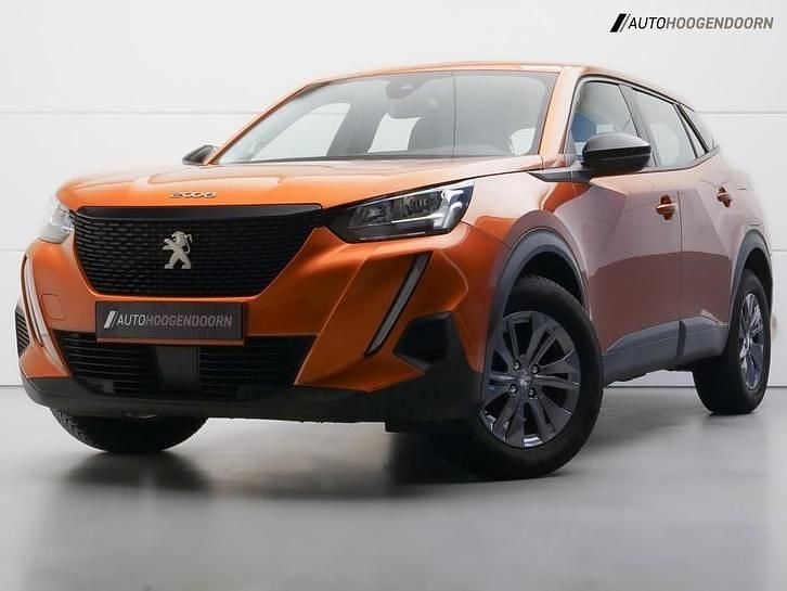 Oranje Gebruikt 2022 Peugeot 2008 Active SUV | € 14.945 (Super prijs) - Afbeelding 1/4