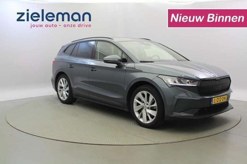 Grijs Gebruikt 2021 Skoda Enyaq iV SUV | € 23.645 (Eerlijke prijs) - Afbeelding 1/4