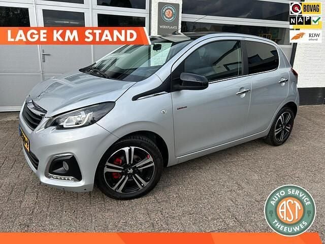 Grijs Gebruikt 2017 Peugeot 108 GT-line Hatchback | € 8.745 (Eerlijke prijs) - Afbeelding 1/4