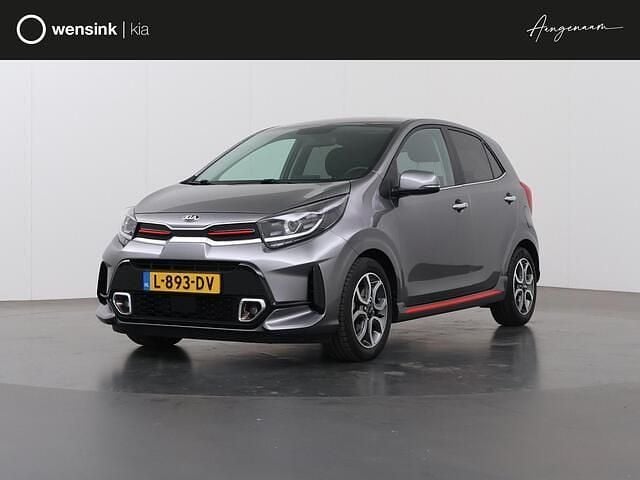 Grijs Gebruikt 2021 Kia Picanto GT-Line Hatchback | € 13.235 (Super prijs) - Afbeelding 1/4