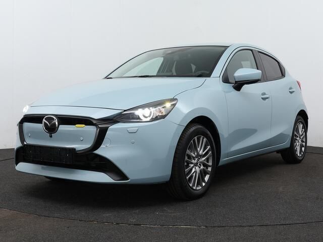 Blauw metallic Gebruikt 2023 Mazda 2 Exclusive-Line Hatchback | € 24.945 - Afbeelding 1/4