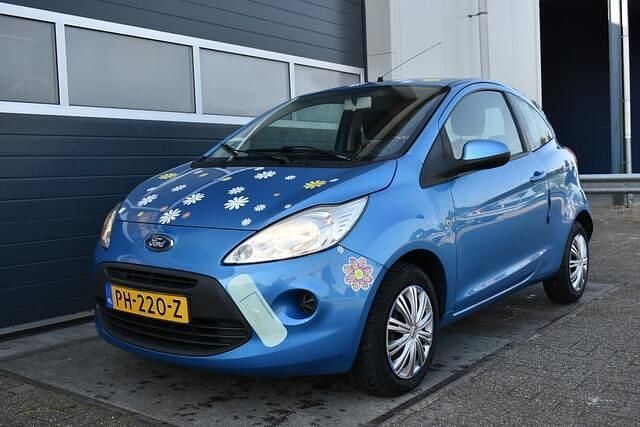 Blauw Gebruikt 2010 Ford Ka Cool & Sound Edition Hatchback | € 1.850 (Goede deal) - Afbeelding 1/4