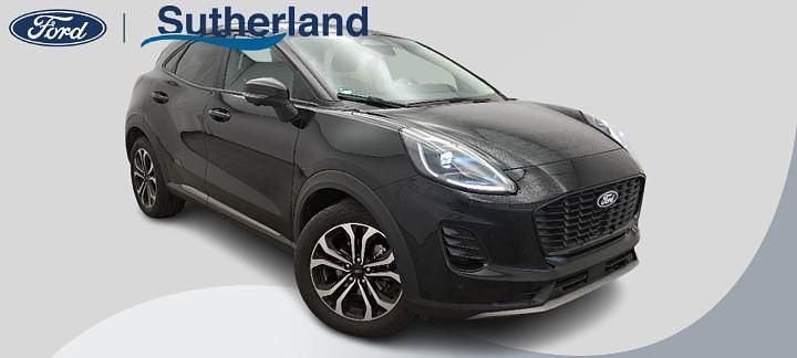 Zwart Gebruikt 2024 Ford Puma Gen-E Titanium SUV | € 26.400 (Iets duurder) - Afbeelding 1/4