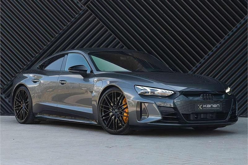 Grijs Gebruikt 2021 Audi e-tron GT quattro S-Line Sedan | € 69.900 (Eerlijke prijs) - Afbeelding 1/4