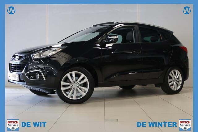 Zwart Gebruikt 2011 Hyundai ix35 SUV | € 10.900 (Eerlijke prijs) - Afbeelding 1/4