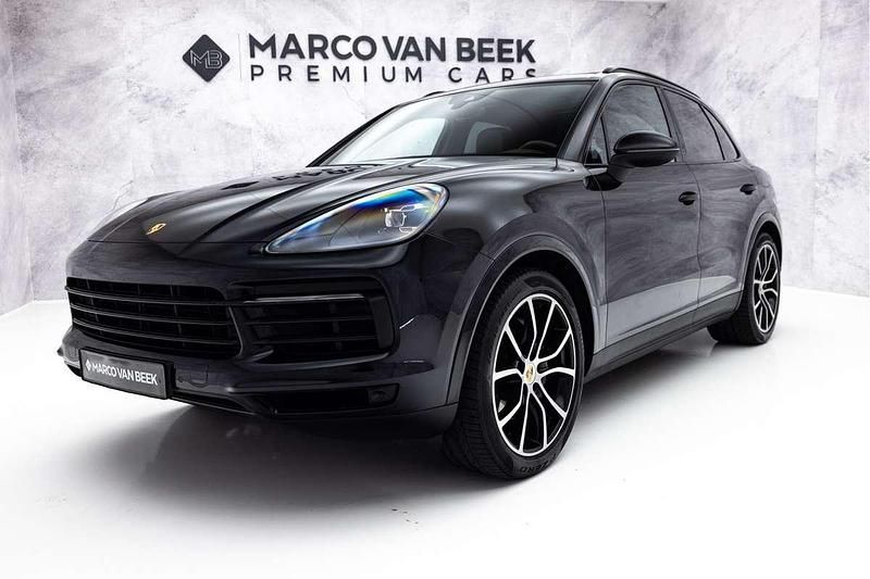 Zwart, metallic lak Gebruikt 2018 Porsche Cayenne SUV | € 59.850 (Iets duurder) - Afbeelding 1/4