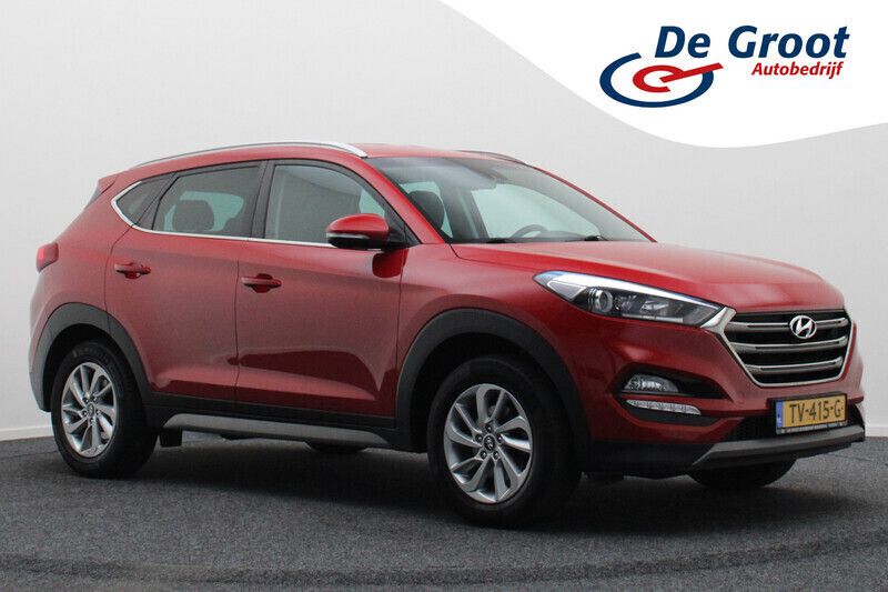 Rood Gebruikt 2018 Hyundai Tucson Comfort SUV | € 16.950 (Eerlijke prijs) - Afbeelding 1/4