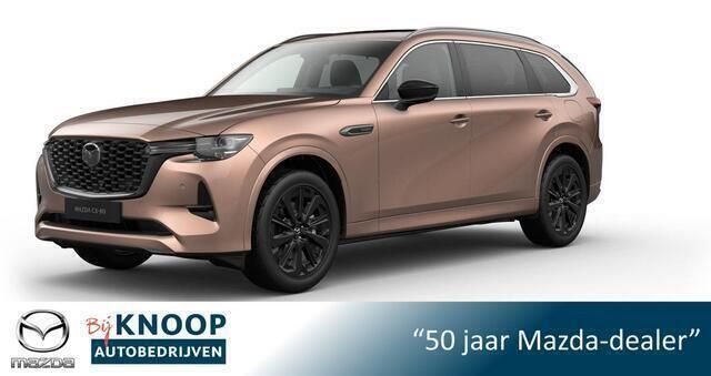 Bruin Nieuw 2025 Mazda CX-80 Homura-Line SUV | € 70.990 (Eerlijke prijs) - Afbeelding 1/4