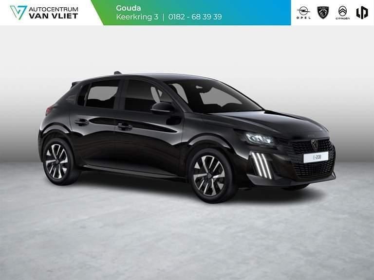 Noir perla nera (zwart metallic) Nieuw 2025 Peugeot e-208 Hatchback | € 33.125 (Eerlijke prijs) - Afbeelding 1/4