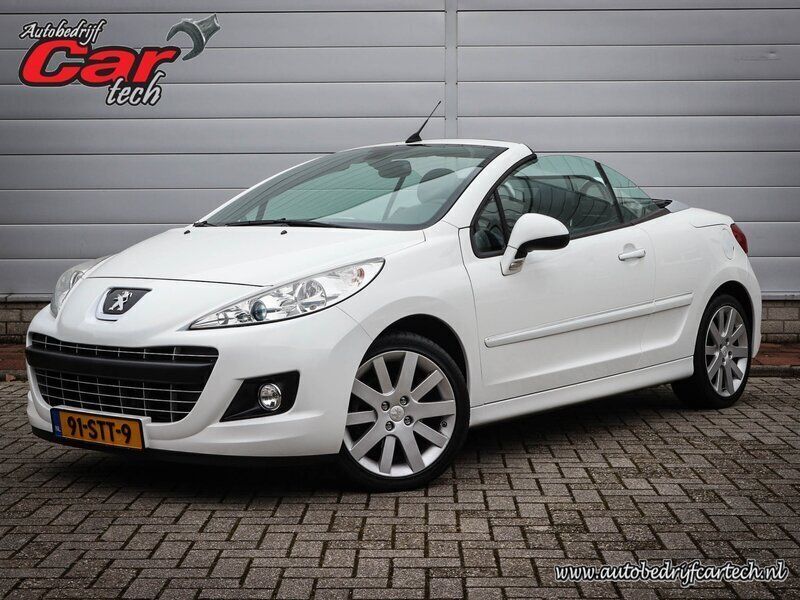 Wit Gebruikt 2011 Peugeot 207 Griffe Cabriolet | € 12.980 - Afbeelding 1/4