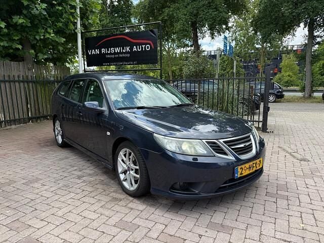 Blauw Gebruikt 2008 Saab 9-3 Stationwagen | € 1.490 (Eerlijke prijs) - Afbeelding 1/4