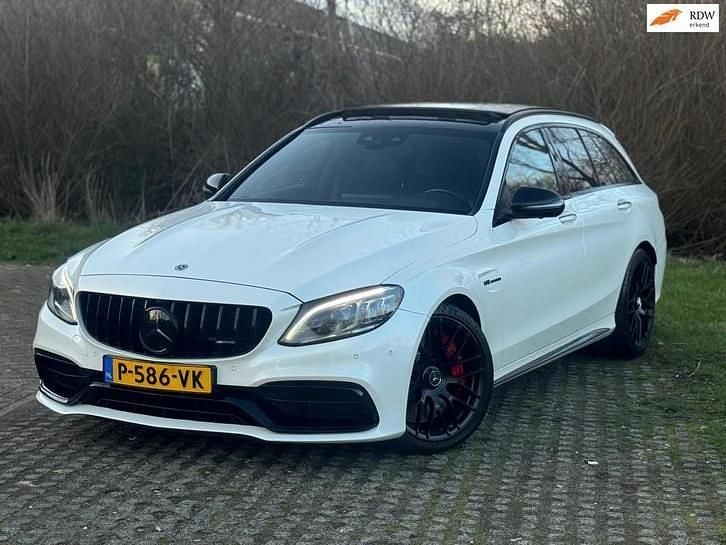 Occasion Mercedes S63 AMG Premium Plus 510 PK (375 kW) 2019 Wit (metallic) Stationwagen