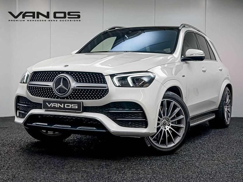 Wit Occasion 2021 Mercedes GLE350 AMG line SUV | € 62.995 (Eerlijke prijs) - Afbeelding 1/4