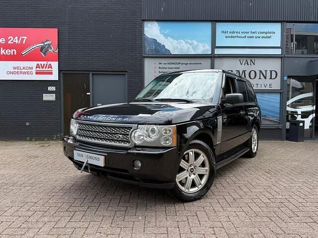 Zwart Gebruikt 2008 Land Rover Range Rover Vogue SUV | € 6.950 (Iets duurder) - Afbeelding 1/4
