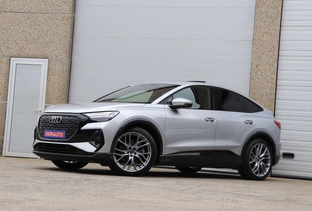 Occasion Audi Q4 Sportback e-tron S-Line 194 kW (265 PK) 2022 Zilver SUV