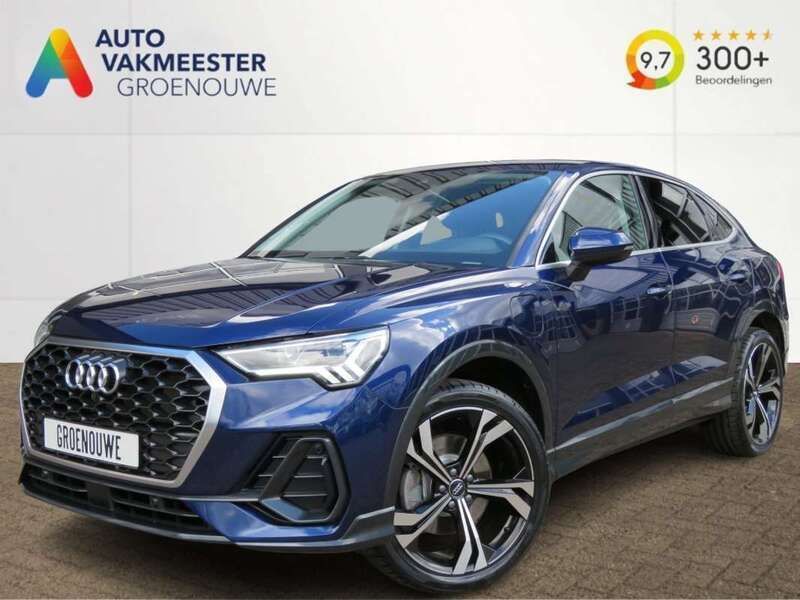 Blauw Gebruikt 2022 Audi Q3 SUV | € 39.845 (Eerlijke prijs) - Afbeelding 1/3