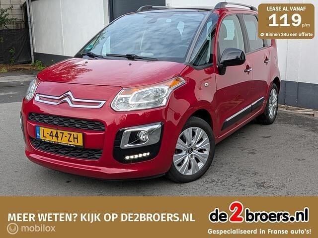 Rood Gebruikt 2017 Citroën C3 Picasso Exclusive MPV | € 7.200 (Eerlijke prijs) - Afbeelding 1/4