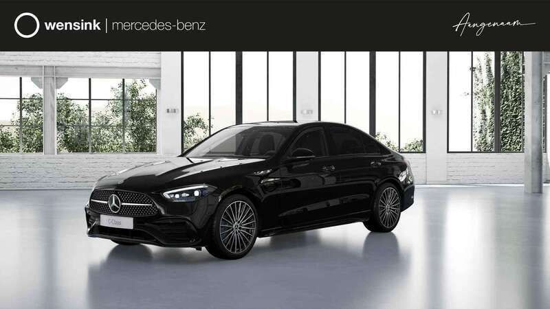 Zwart Nieuw 2025 Mercedes C300 Business Sedan | € 66.490 - Afbeelding 1/4