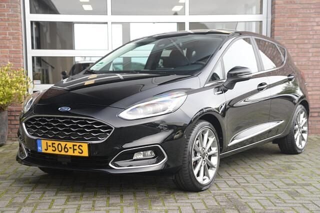 Zwart Gebruikt 2020 Ford Fiesta Vignale Hatchback | € 8.950 (Super prijs) - Afbeelding 1/4