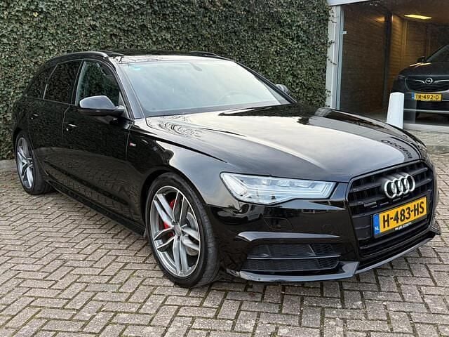 Occasion Audi A6 S-Line 272 PK (200 kW) 2016 Zwart Stationwagen