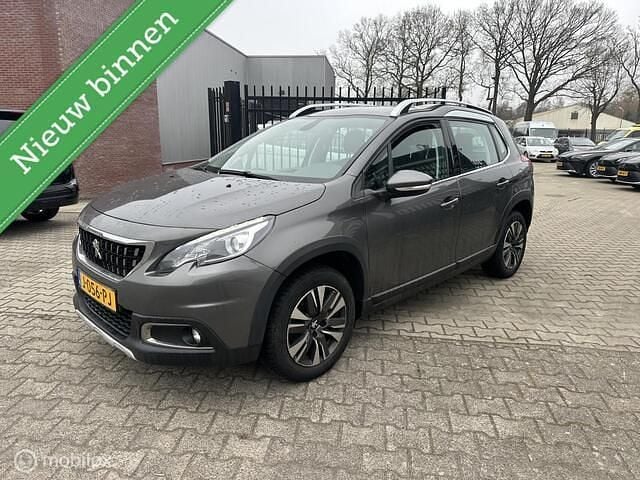 Grijs Occasion 2019 Peugeot 2008 Allure SUV | € 8.950 (Super prijs) - Afbeelding 1/4