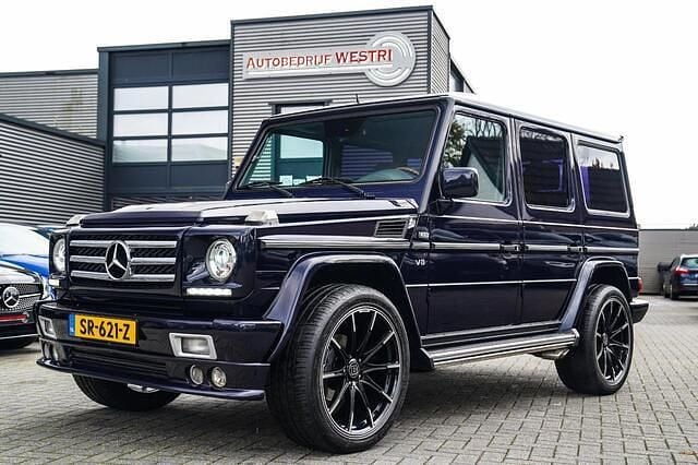 Blauw Gebruikt 2002 Mercedes G500 AMG SUV | € 43.995 - Afbeelding 1/4
