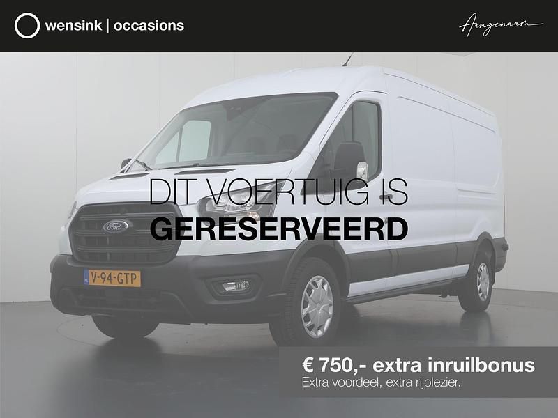 Wit Nieuw 2024 Ford Transit Trend Van | € 30.945 (Super prijs) - Afbeelding 1/4