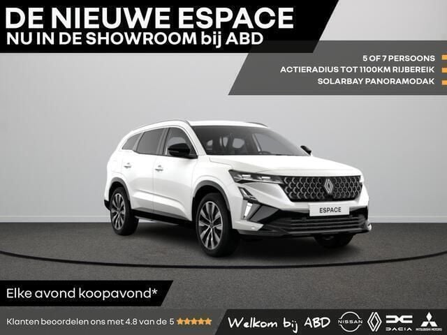 Gris schiste (grijs mica) Nieuw 2025 Renault Espace Techno MPV | € 45.165 (Eerlijke prijs) - Afbeelding 1/4