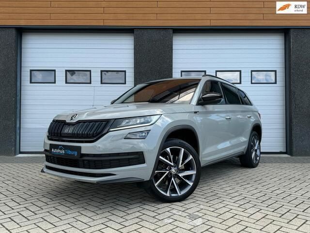 Grijs Occasion 2020 Skoda Kodiaq SportLine SUV | € 38.490 (Duur) - Afbeelding 1/4