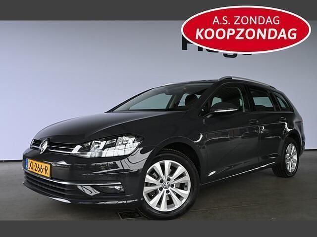 Grijs Gebruikt 2019 VW Golf VII Comfortline Stationwagen | € 14.940 (Eerlijke prijs) - Afbeelding 1/4