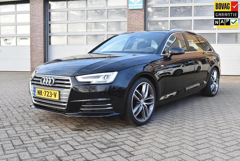 Occasion Audi A4 Sport 191 PK (140 kW) 2017 Zwart Stationwagen