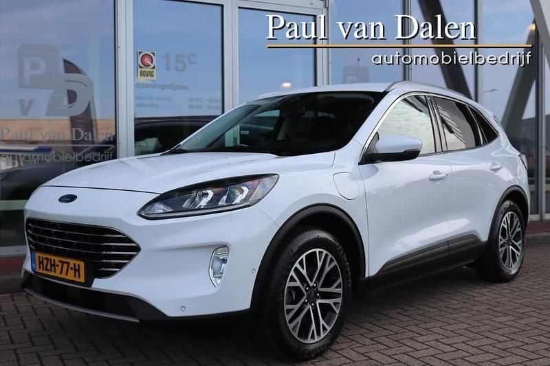 Wit Gebruikt 2021 Ford Kuga Titanium SUV | € 22.750 (Goede deal) - Afbeelding 1/4