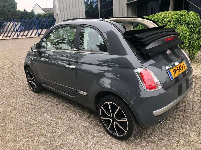 Grijs Gebruikt 2014 Fiat 500 Lounge Hatchback | € 8.900 (Duur) - Afbeelding 1/4
