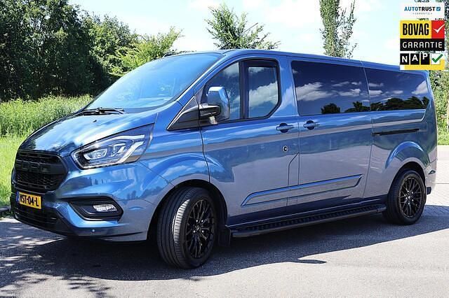 Blauw Gebruikt 2022 Ford Transit Custom Platinum Van | € 34.950 - Afbeelding 1/4
