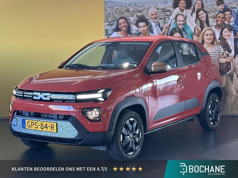 Rood Gebruikt 2024 Dacia Spring Extreme Hatchback | € 16.695 (Iets duurder) - Afbeelding 1/4