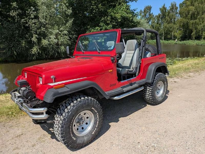 Rood Gebruikt 1995 Jeep Wrangler SUV | € 16.950 - Afbeelding 1/4