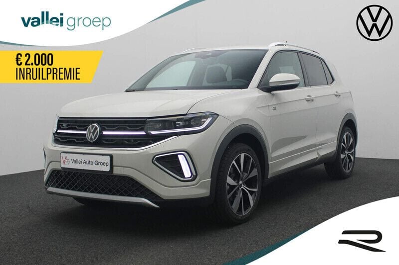 Grijs Nieuw 2024 VW T-Cross R-line Edition SUV | € 36.388 (Goede deal) - Afbeelding 1/4