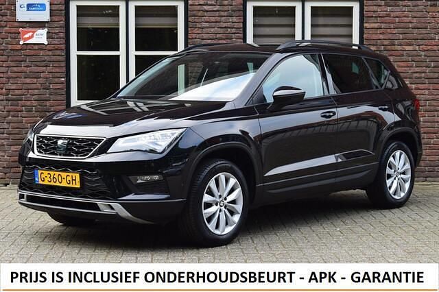 Zwart Gebruikt 2019 Seat Ateca Business SUV | € 17.499 (Eerlijke prijs) - Afbeelding 1/4