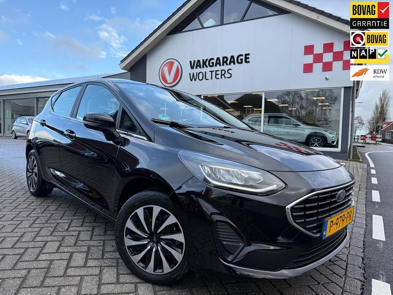 Occasion Ford Fiesta Titanium 101 PK (74 kW) 2022 Zwart Hatchback