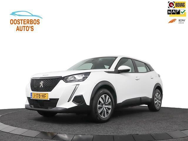 Wit Gebruikt 2020 Peugeot 2008 Active SUV | € 11.999 (Eerlijke prijs) - Afbeelding 1/4