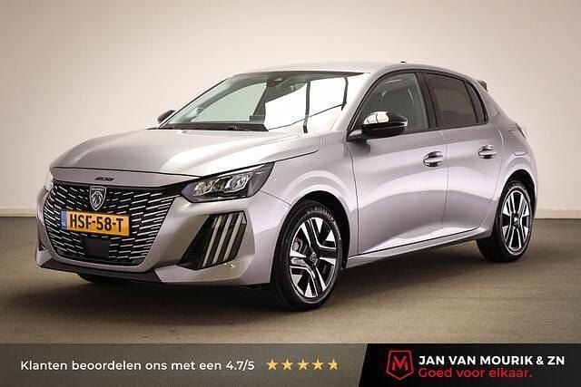 Grijs Gebruikt 2024 Peugeot 208 Allure Hatchback | € 23.900 (Super prijs) - Afbeelding 1/4