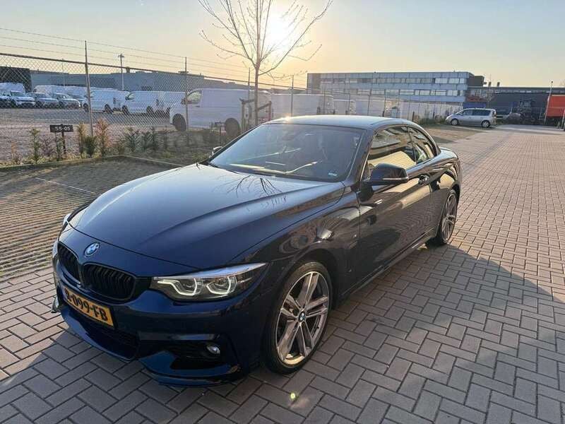Blauw Gebruikt 2018 BMW 435 Executive Cabriolet | € 25.950 - Afbeelding 1/4