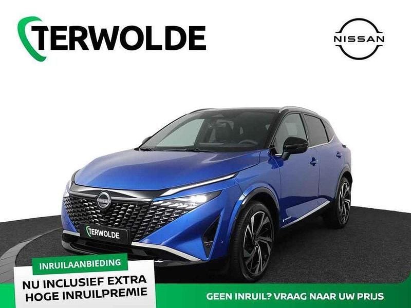 Blauw Nieuw 2025 Nissan Qashqai Tekna+ SUV | € 46.645 (Eerlijke prijs) - Afbeelding 1/4
