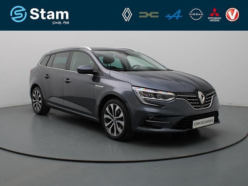 Grijs Gebruikt 2021 Renault Mégane GrandTour Intens Stationwagen | € 19.490 (Eerlijke prijs) - Afbeelding 1/4