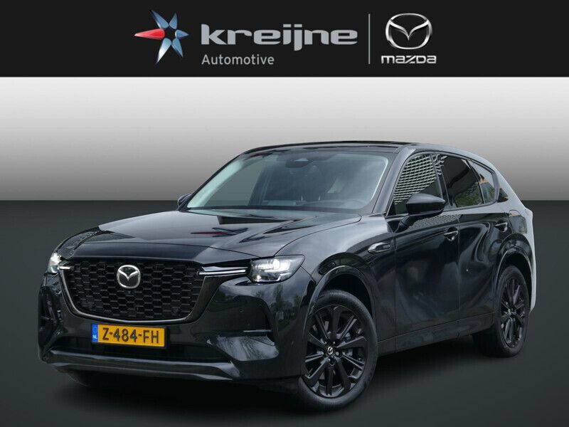 Zwart Gebruikt 2024 Mazda CX-60 Homura-Line SUV | € 49.925 (Duur) - Afbeelding 1/4
