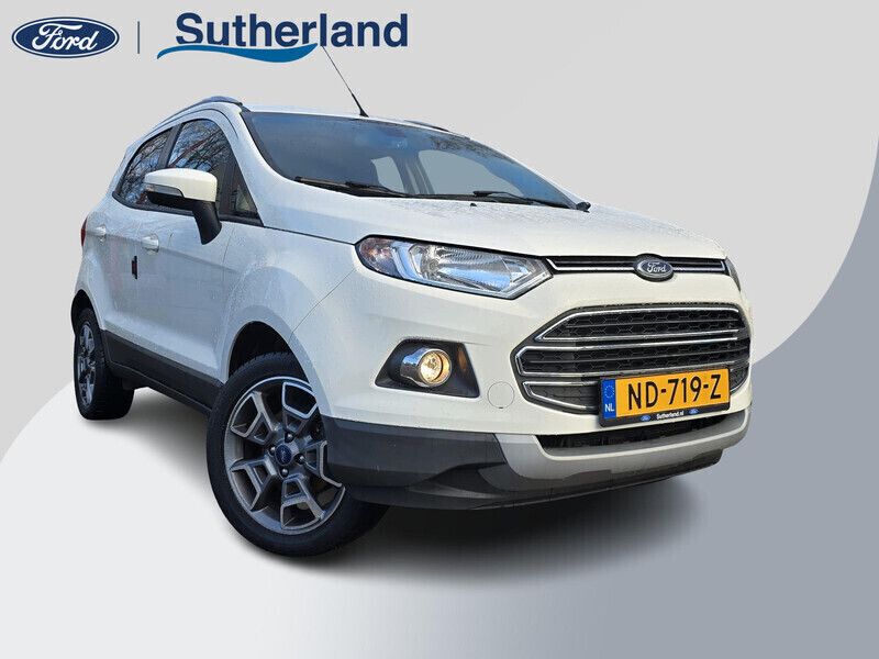 Wit Gebruikt 2017 Ford Ecosport Titanium SUV | € 9.945 (Eerlijke prijs) - Afbeelding 1/4