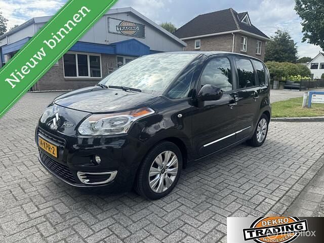 Zwart Gebruikt 2010 Citroën C3 Picasso Exclusive MPV | € 2.450 (Goede deal) - Afbeelding 1/4