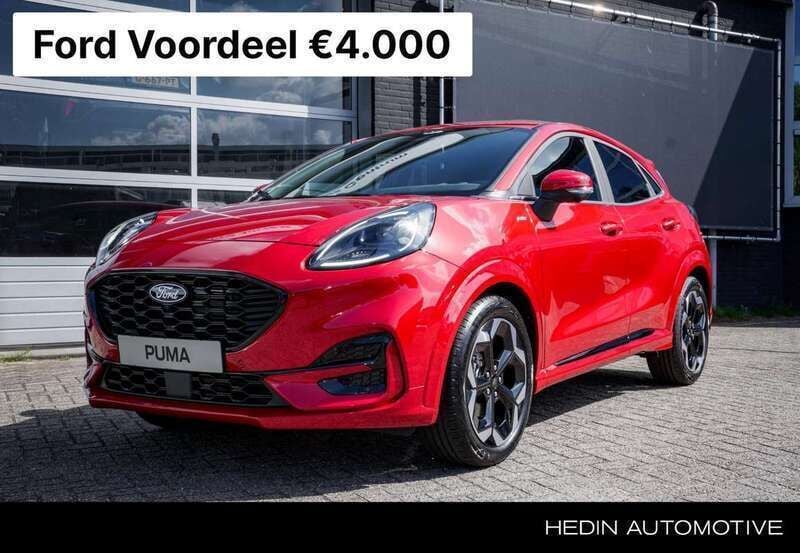 Rood Nieuw 2024 Ford Puma ST-Line X SUV | € 36.140 (Iets duurder) - Afbeelding 1/4